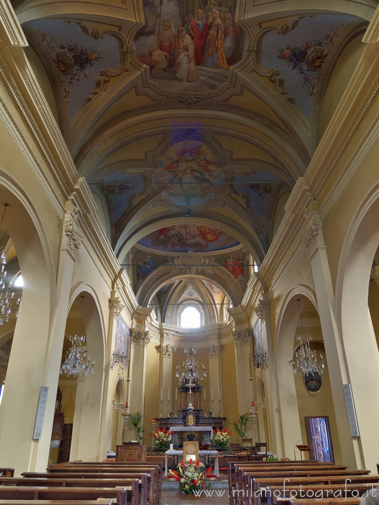 Trivero (Biella, Italy) - Onterior of the Main Church